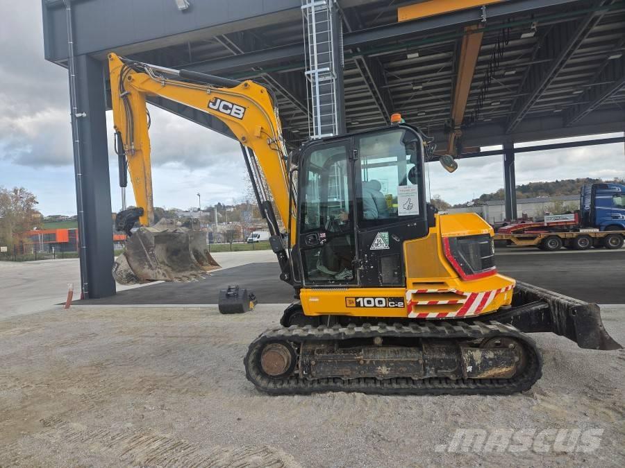 JCB 100 C-2 حفارات وسط 7 طن - 12 طن