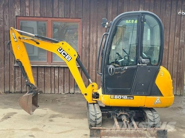 JCB 8018 حفارات صغيرة أقل من 7 طن (حفارات صغيرة)