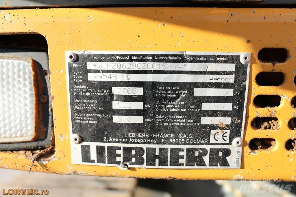Liebherr R 954 B HD حفارات زحافة