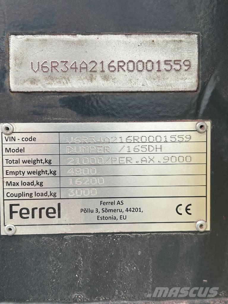 Ferrel 165DH مقطورات قلابة