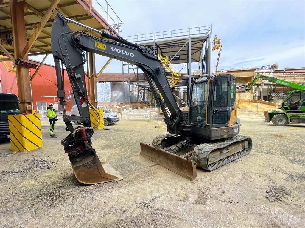Volvo ECR 88-D حفارات وسط 7 طن - 12 طن