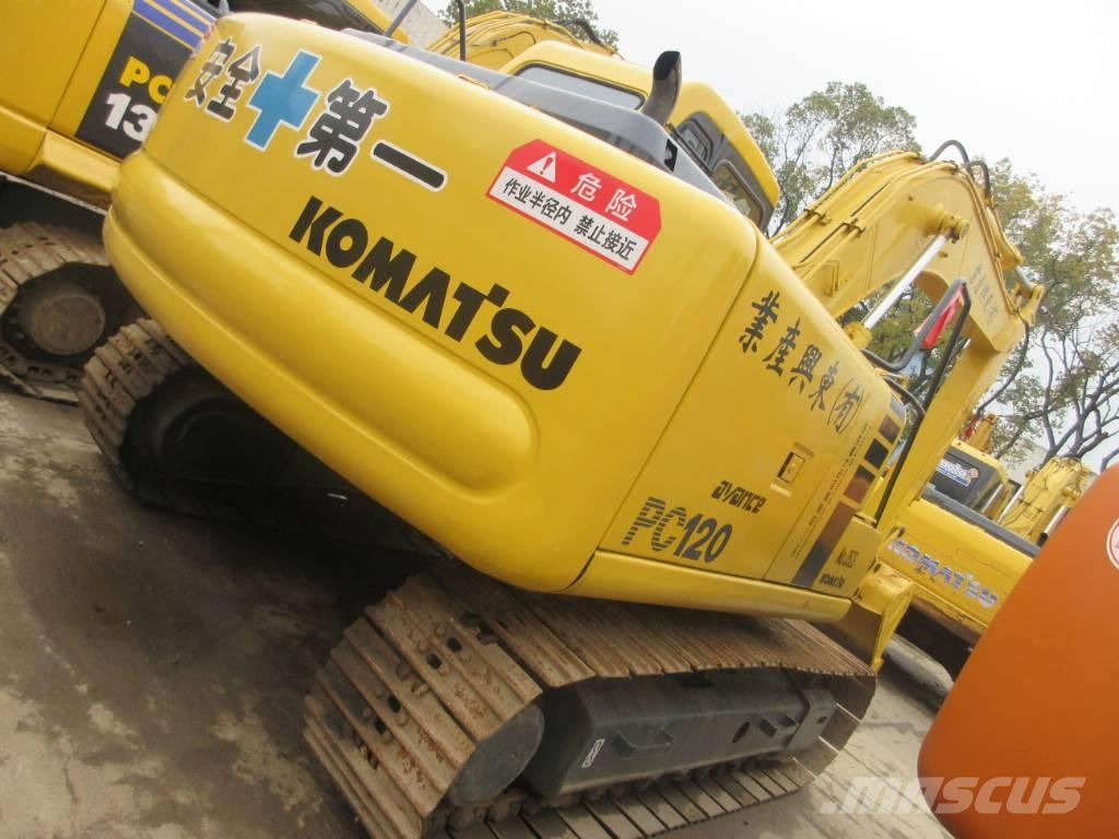 Komatsu PC 120 حفارات زحافة