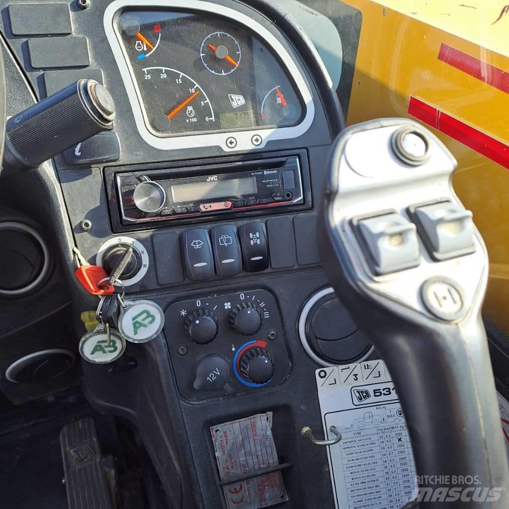 JCB 531-70 Agri Plus معدات مناولة لأغراض الزراعة