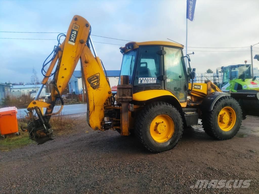 JCB 4 CX لوادر ذات جرافات عكسية