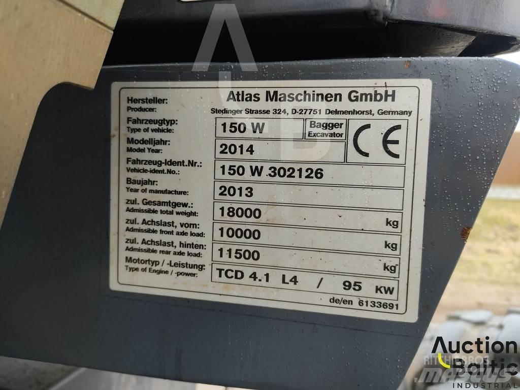 Atlas 150 W حفارات بعجل