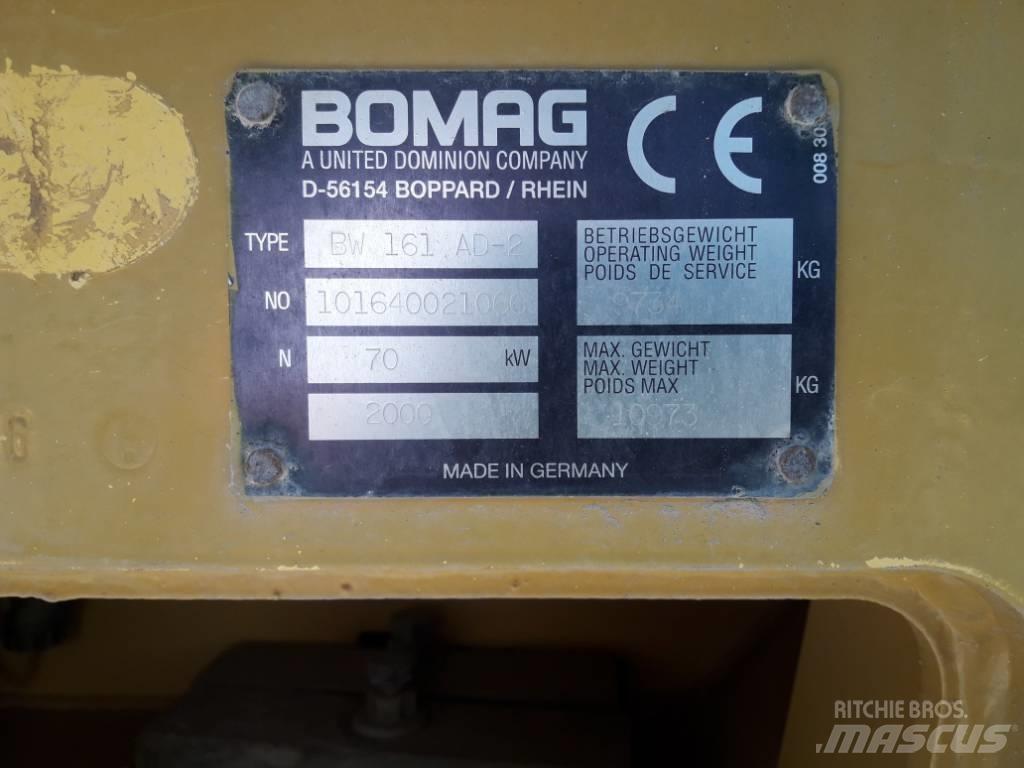 Bomag BW161AD-2 مداحل ثنائية الاسطوانة