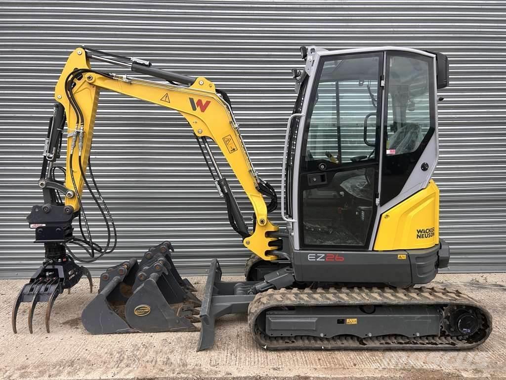 Wacker Neuson EZ26 حفارات صغيرة أقل من 7 طن (حفارات صغيرة)