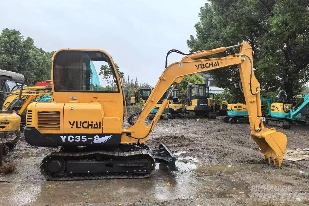 Yuchai YC 35 حفارات صغيرة أقل من 7 طن (حفارات صغيرة)