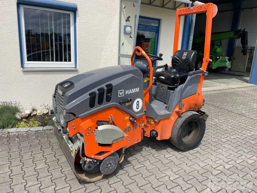 Hamm HD 10 C VT مداحل مزدوجة