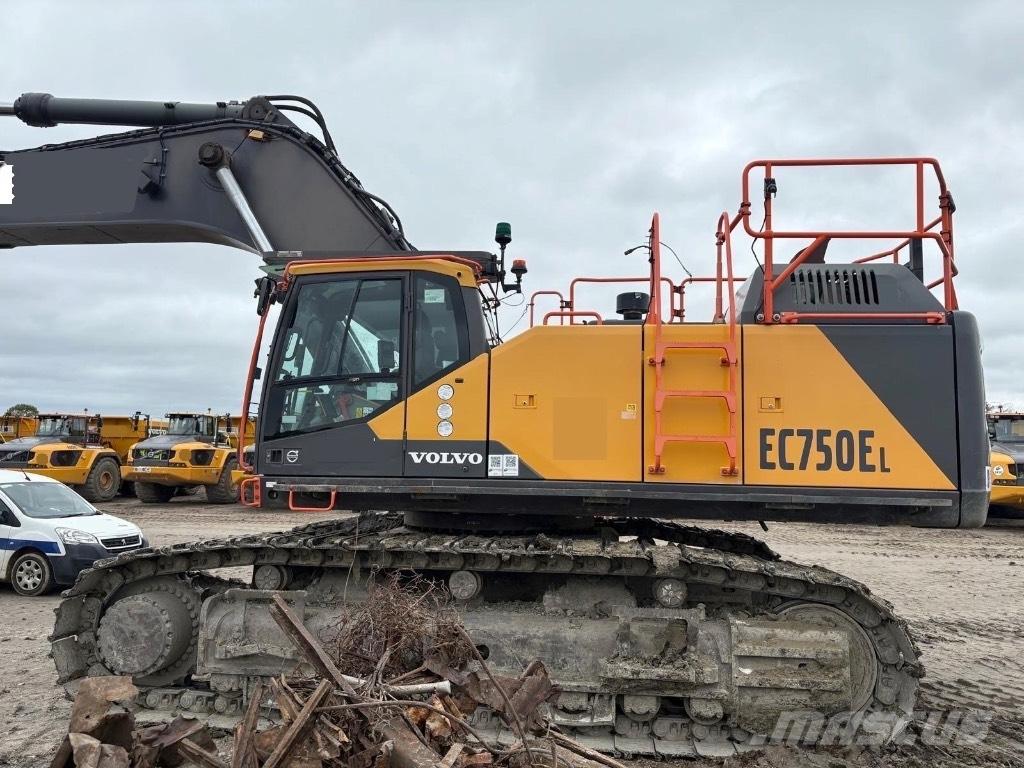 Volvo EC750EL حفارات زحافة
