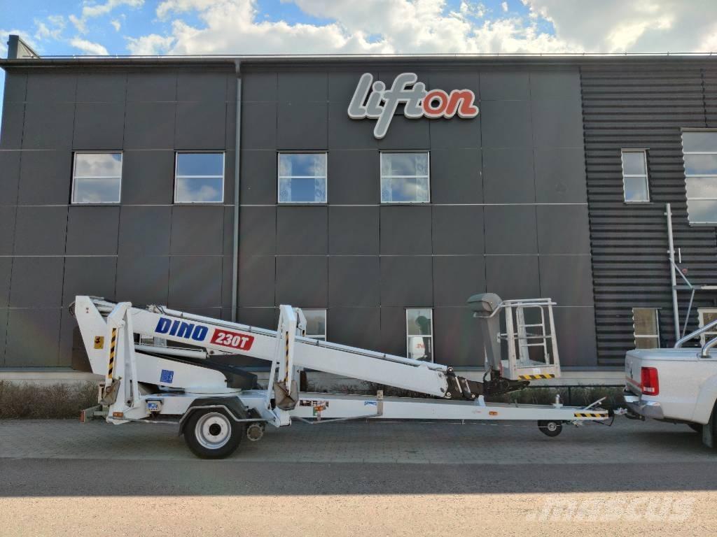 Dino 230 T Skylift المنصات الهوائية المثبتة على مقطورة