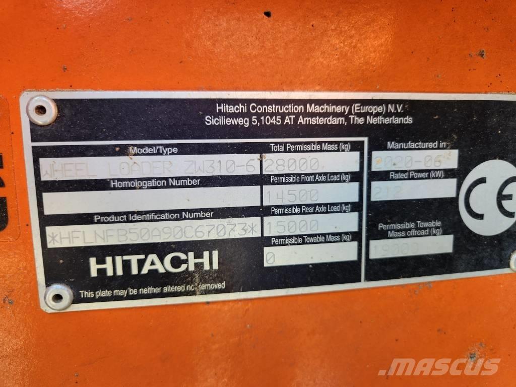 Hitachi ZW310-6 لوادر بعجل