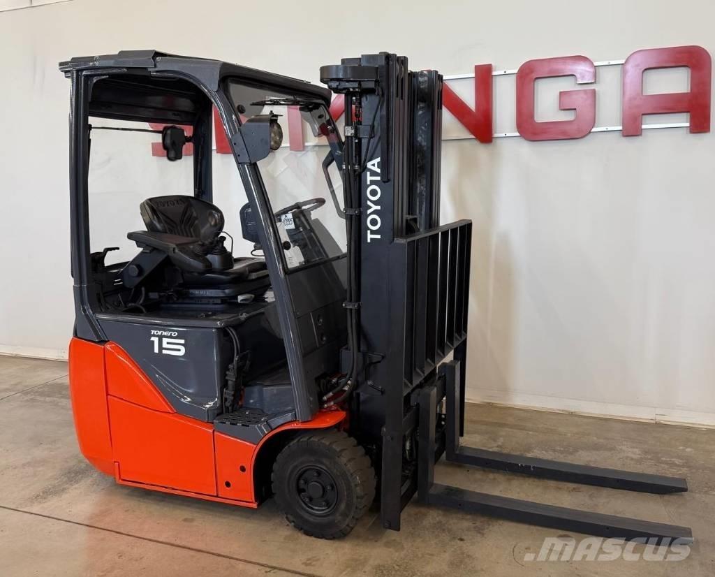 Toyota 10995 - 8FBET15 شاحنات ذات رافعات شوكية تعمل بالكهرباء
