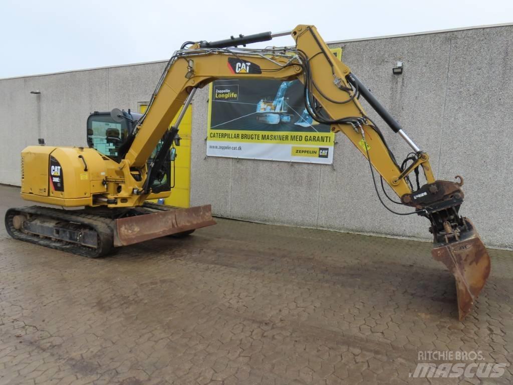CAT 308 E 2 CR حفارات وسط 7 طن - 12 طن
