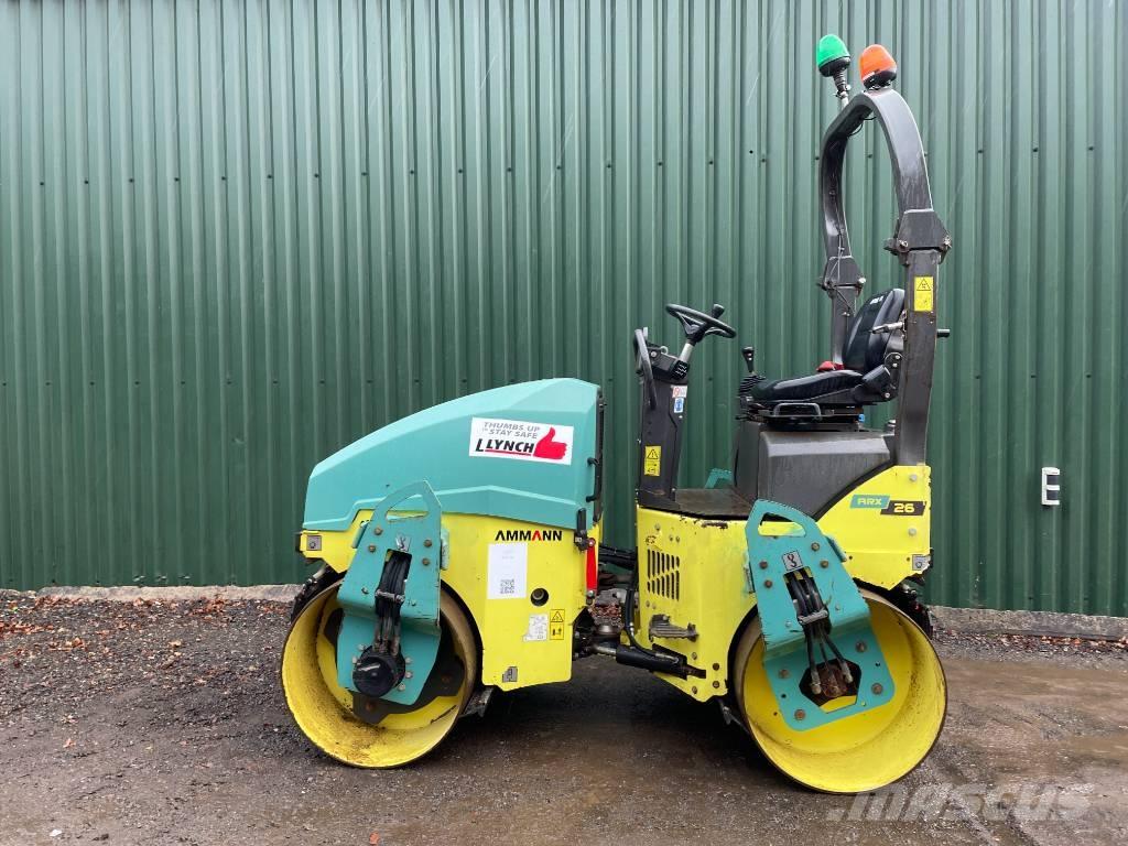 Ammann ARX 26 مداحل ثنائية الاسطوانة