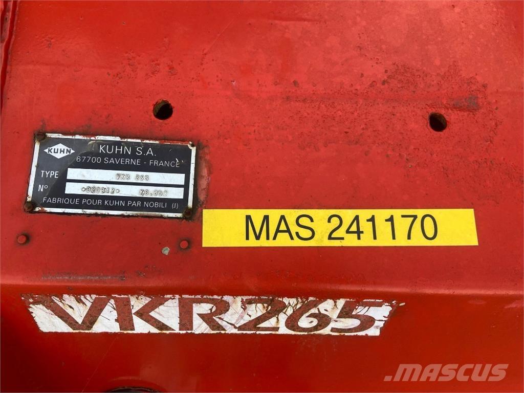 Kuhn VKR 265 ماكينات أخرى لتجهيز الأراضي