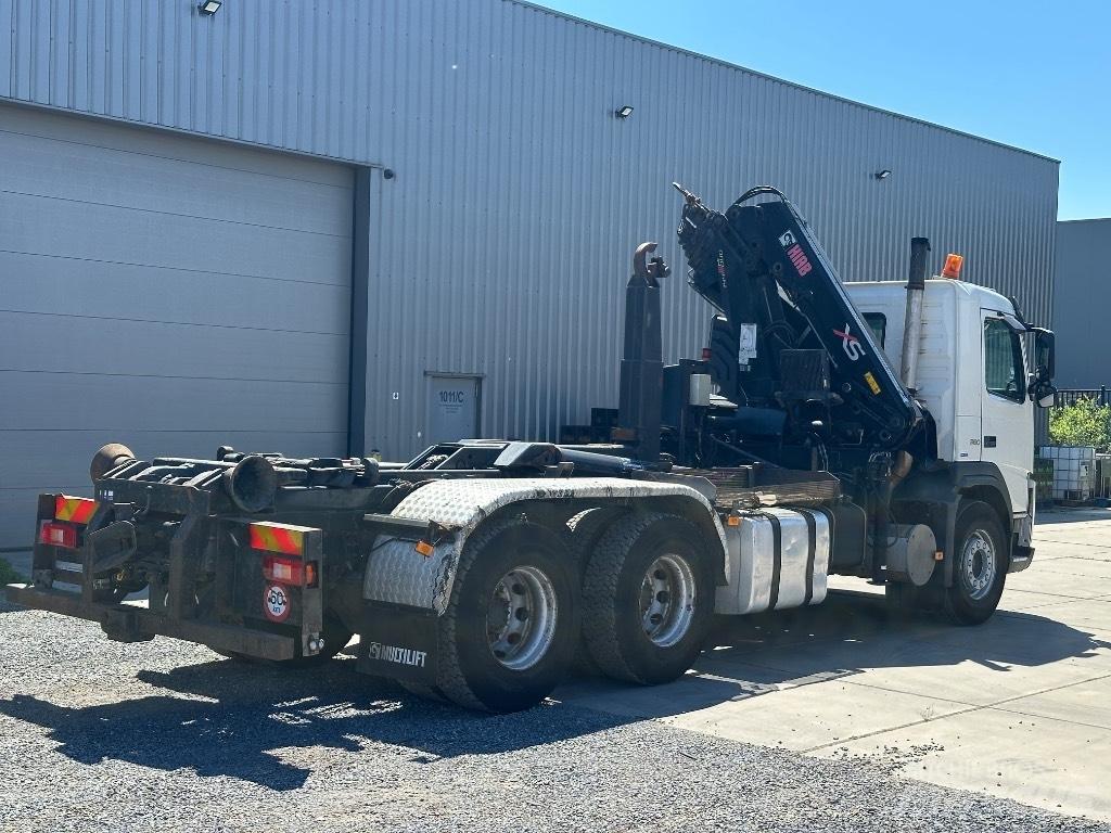 Volvo FM 12 380 شاحنات الرافعات الخطافية