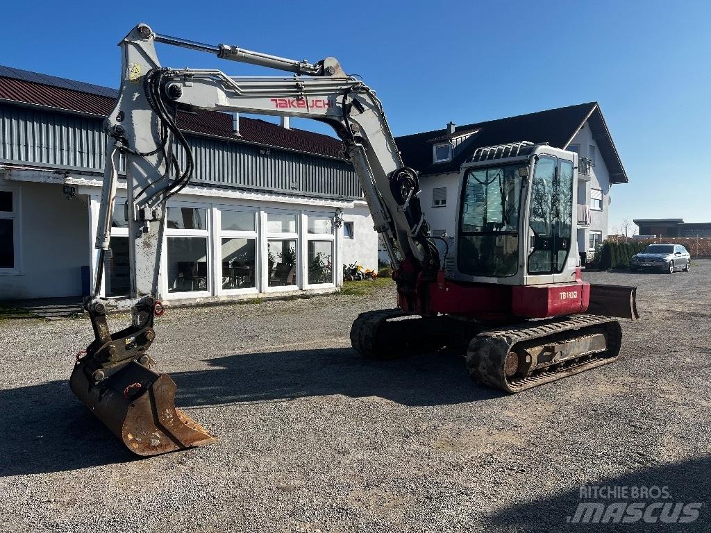 Takeuchi TB 180 FR حفارات وسط 7 طن - 12 طن