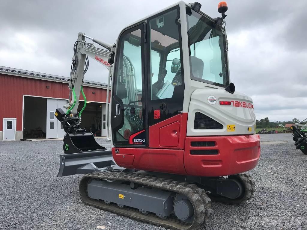 Takeuchi TB235-2 حفارات صغيرة أقل من 7 طن (حفارات صغيرة)