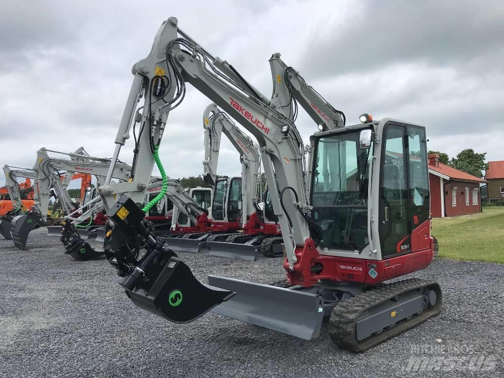 Takeuchi TB235-2 حفارات صغيرة أقل من 7 طن (حفارات صغيرة)