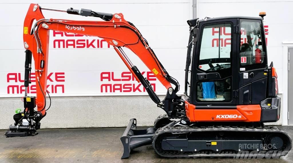 Kubota KX 060-5 حفارات صغيرة أقل من 7 طن (حفارات صغيرة)