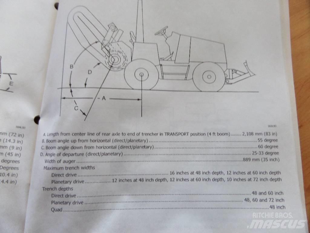 Astec RT560 ماكينات حفر خنادق