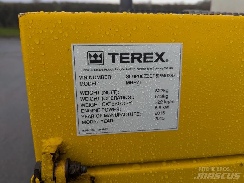 Terex MBR 71 مداحل أحادية الأسطوانة