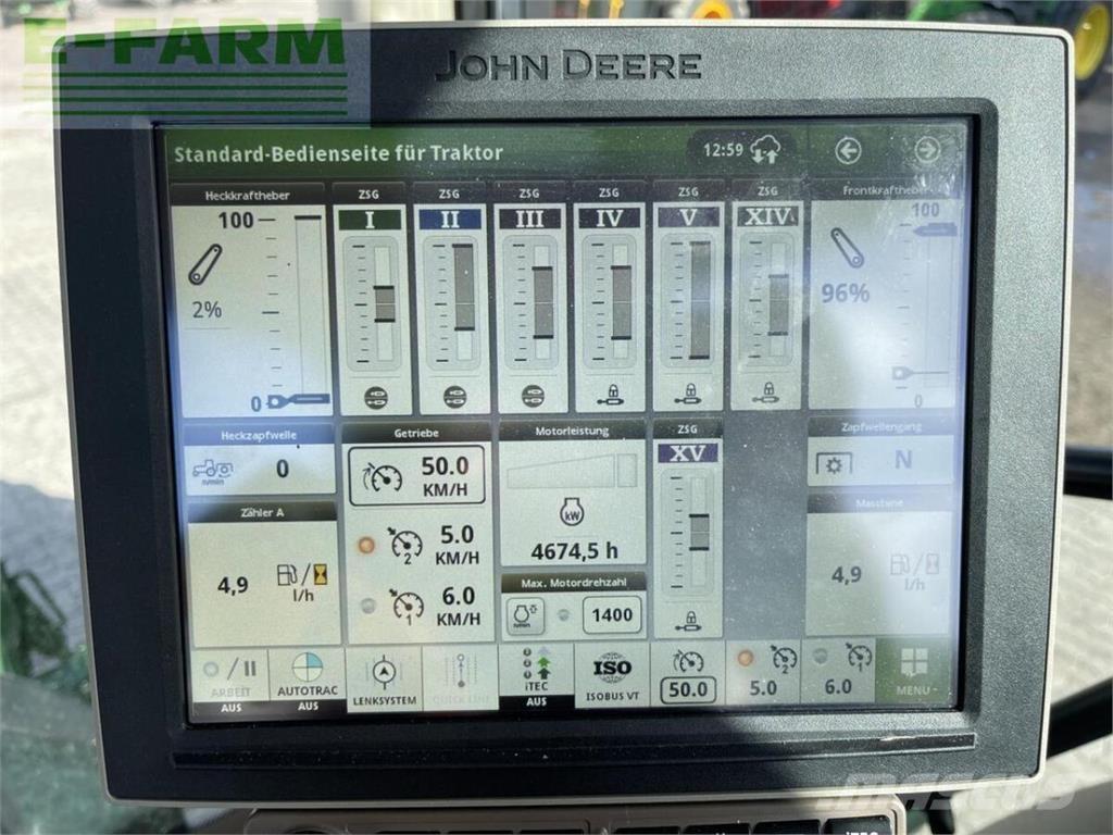 John Deere 6250r الجرارات
