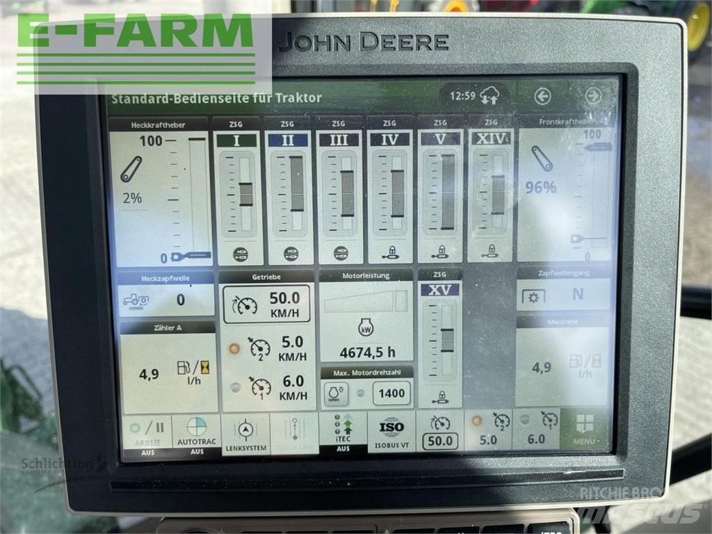 John Deere 6250r الجرارات