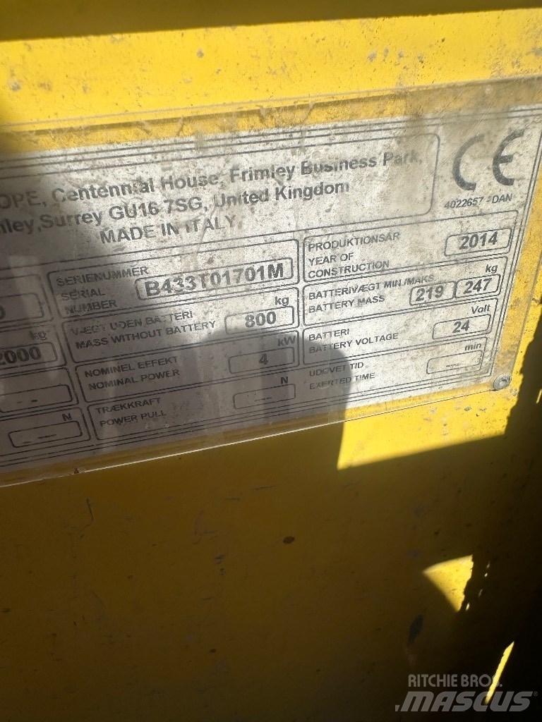 Hyster P 2.0 شاحنات مناولة ذاتية الدفع