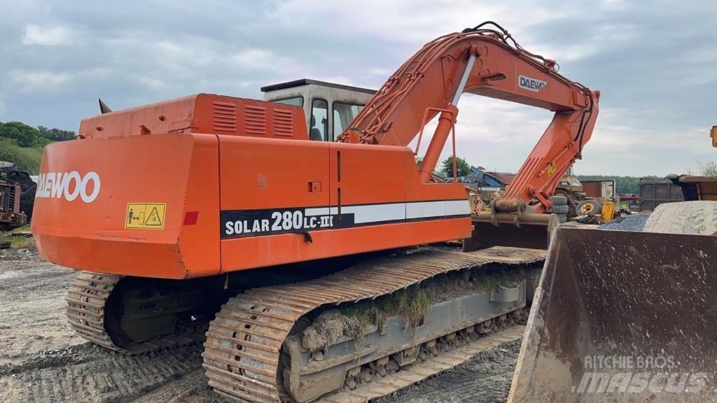 Daewoo Solar 280 III حفارات زحافة