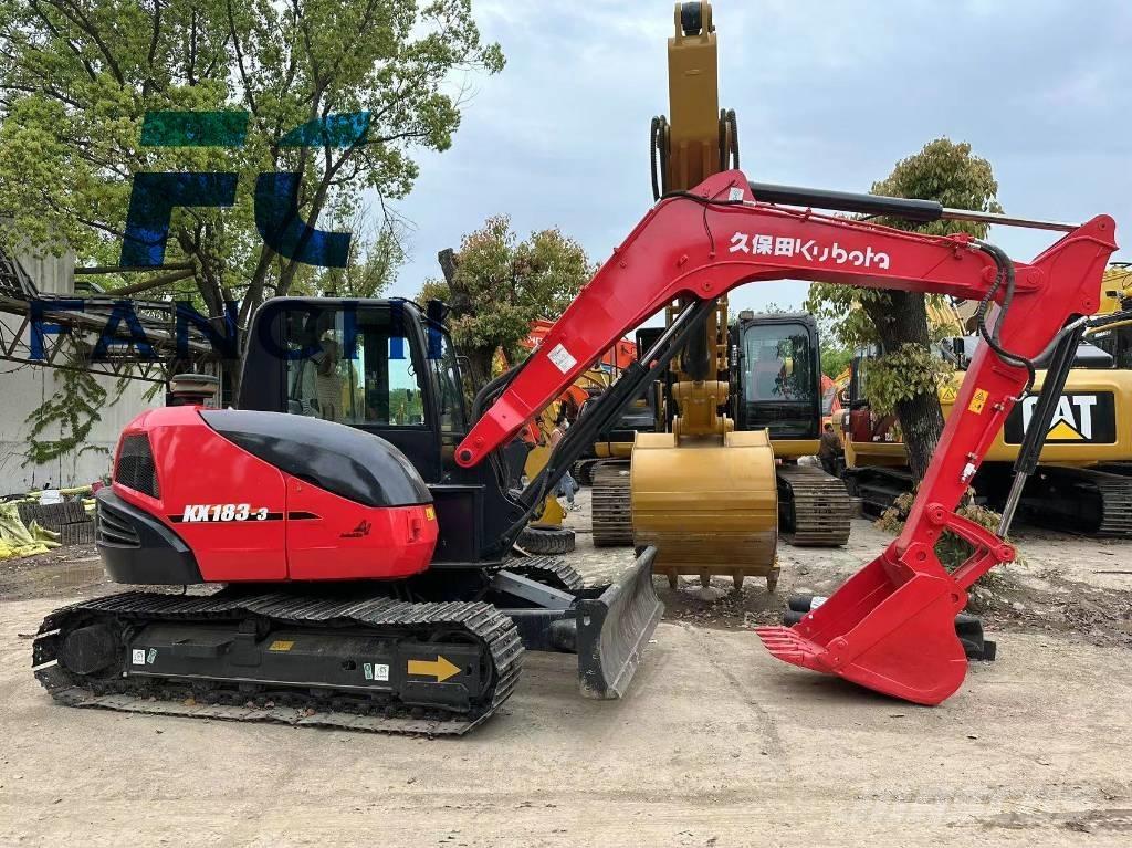 Kubota kx183 حفارات زحافة
