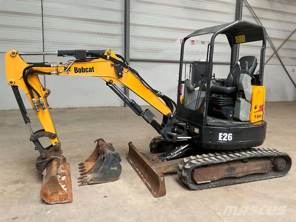 Bobcat E 26 EM حفارات صغيرة أقل من 7 طن (حفارات صغيرة)
