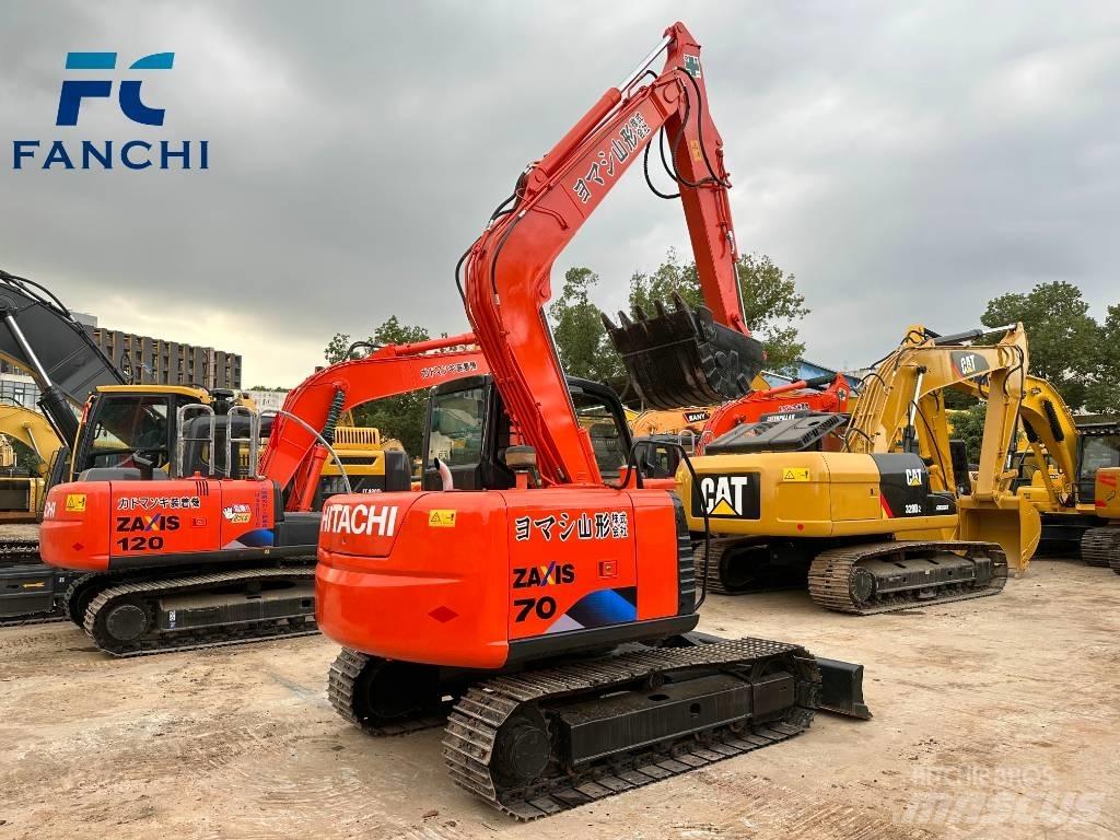 Hitachi zx70 حفارات صغيرة أقل من 7 طن (حفارات صغيرة)