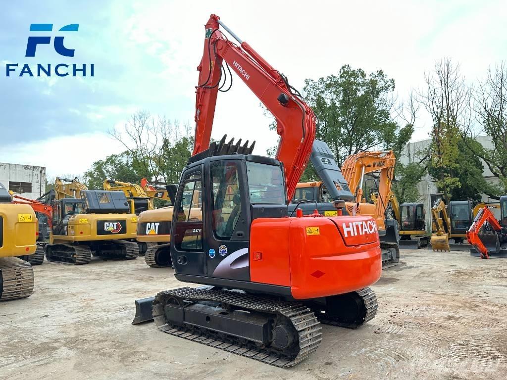 Hitachi zx70 حفارات صغيرة أقل من 7 طن (حفارات صغيرة)