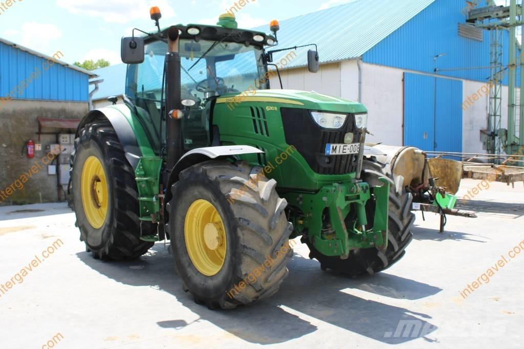 John Deere 6210 R الجرارات