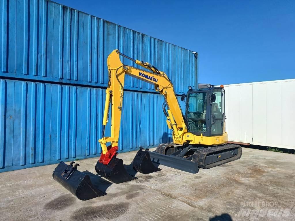 Komatsu PC 55 MR-5 حفارات صغيرة أقل من 7 طن (حفارات صغيرة)