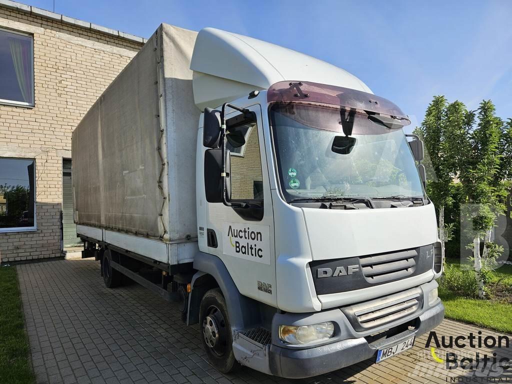 DAF 45.160 شاحنات بغطاء جانبي