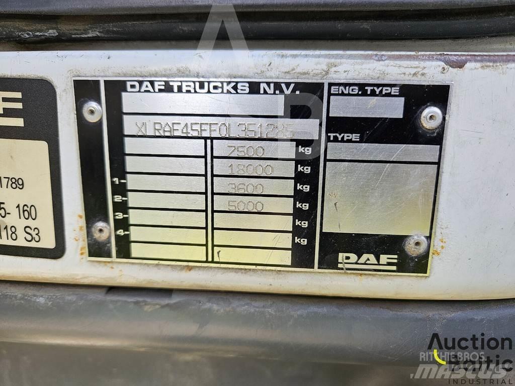 DAF 45.160 شاحنات بغطاء جانبي