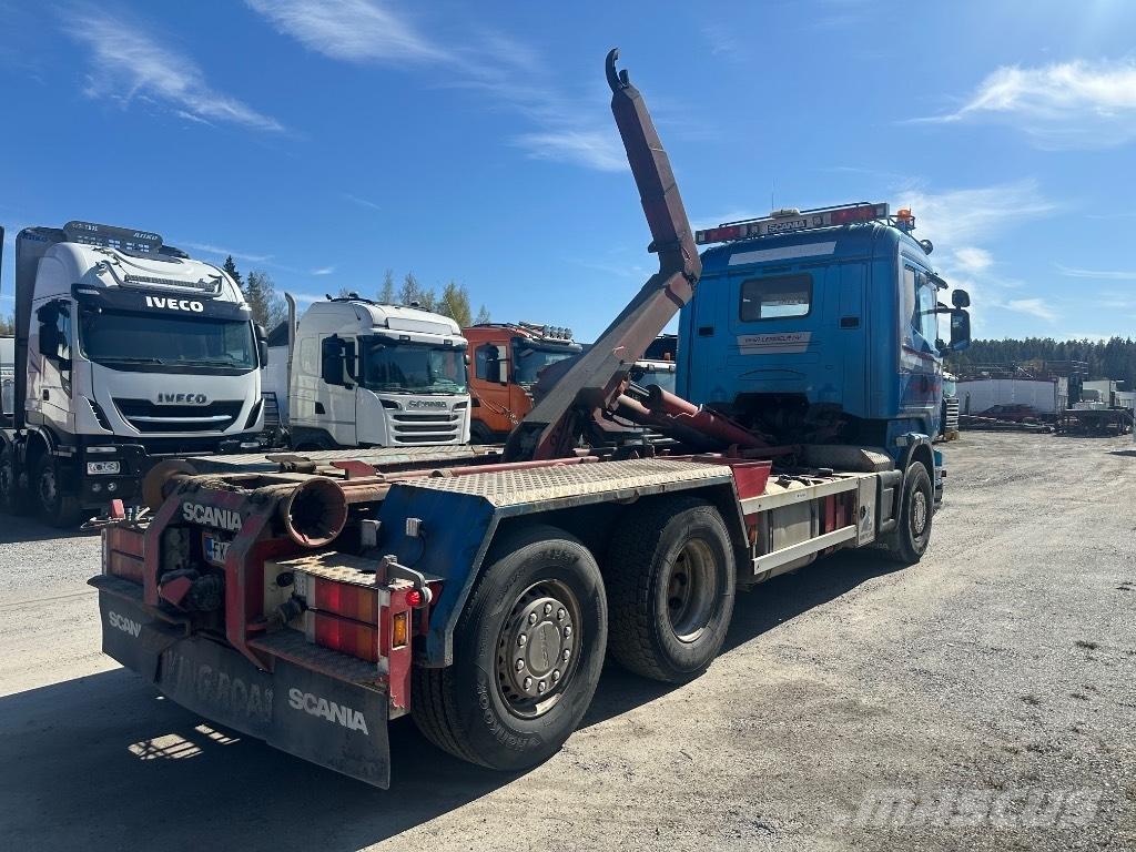 Scania R500 6x2*4 شاحنات الرافعات الخطافية