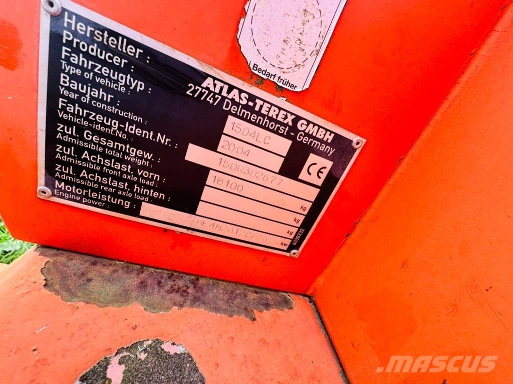 Atlas 1504 LC حفارات زحافة