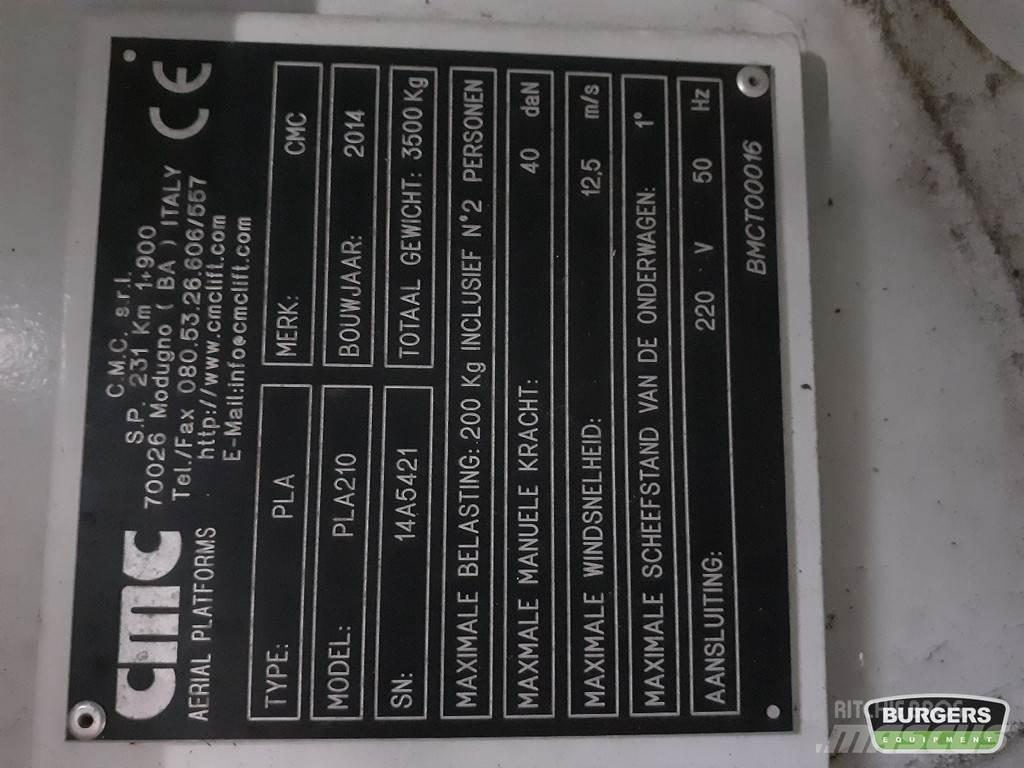 CMC PLA 210 رافعات سلة تلسكوبية