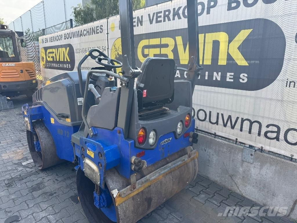 Hamm HD 12 VV مداحل ثنائية الاسطوانة
