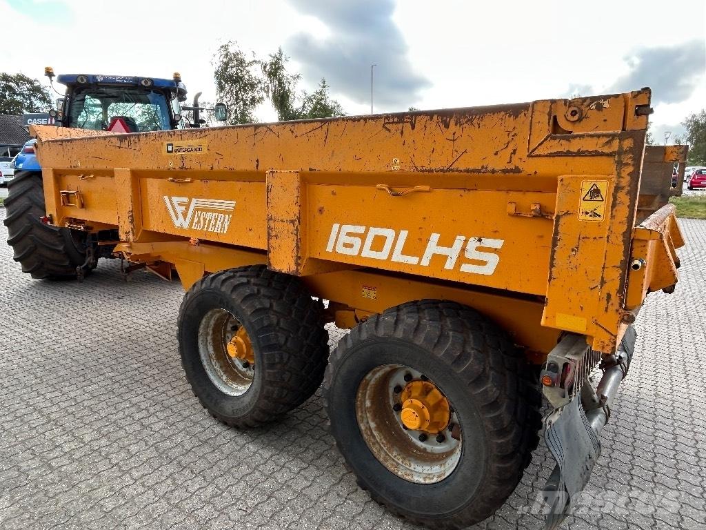 Western 160LHS مقطورات قلابة