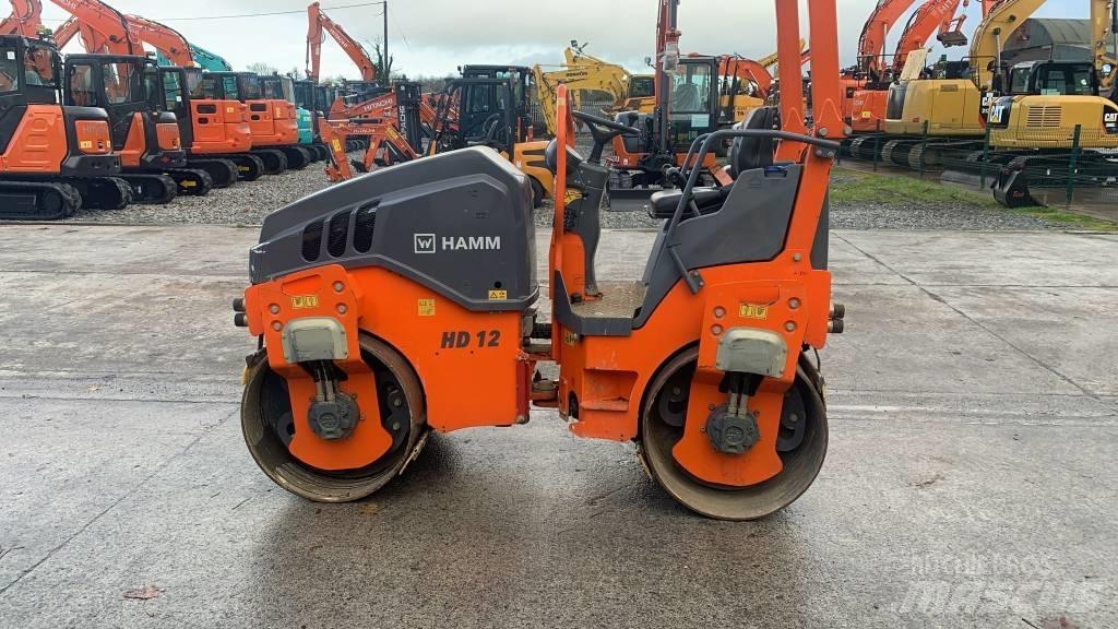 Hamm HD 12 VV مداحل ثنائية الاسطوانة