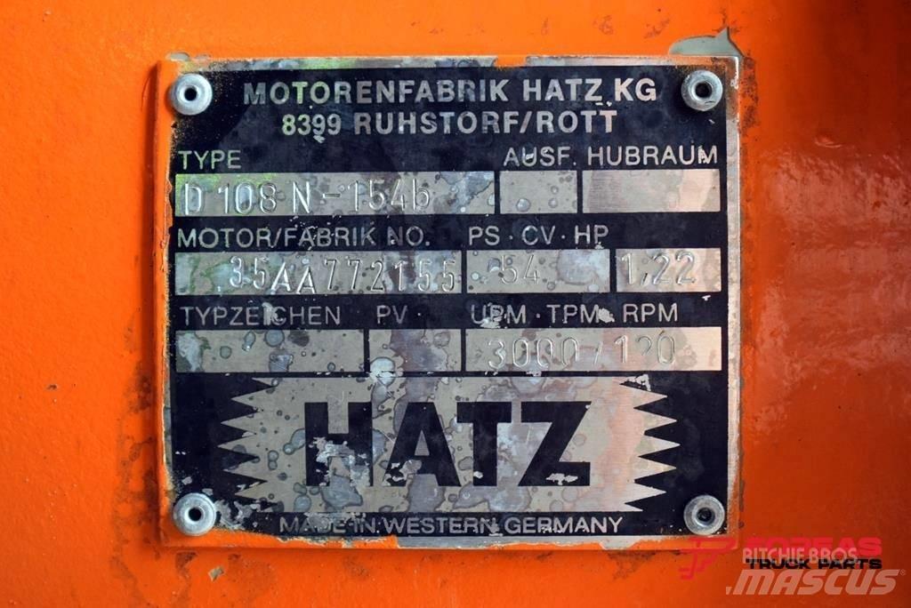 Hatz D 108 N - 154b مولدات بنزين