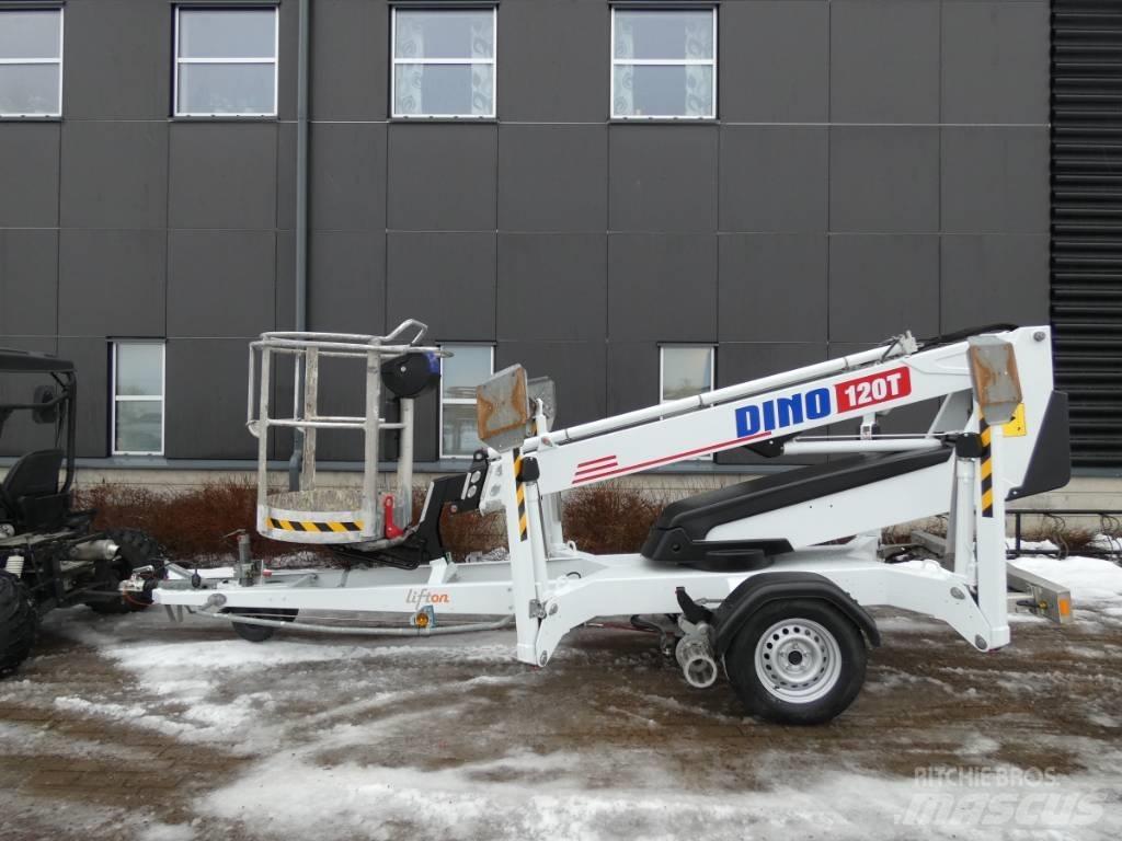 Dino 120 T Skylift المنصات الهوائية المثبتة على مقطورة