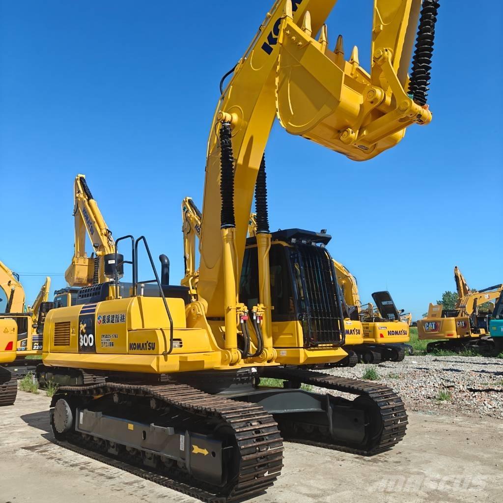 Komatsu 300-8mo حفارات زحافة