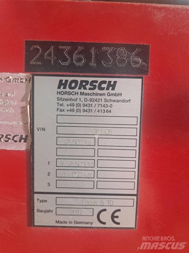 Horsch Focus 6 TD مثاقيب
