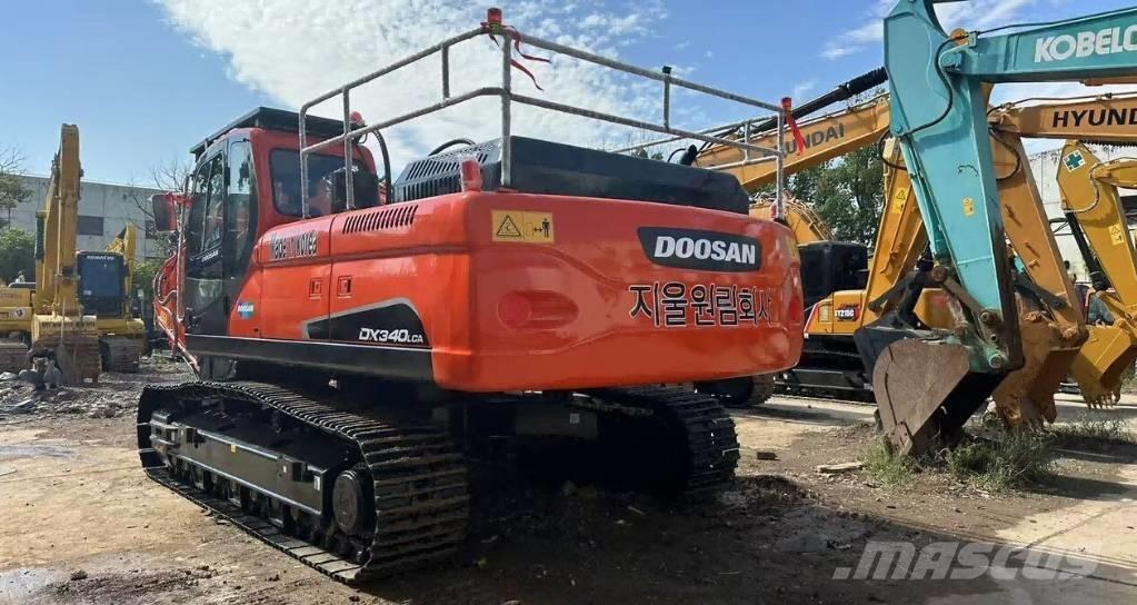 Doosan DX340 حفارات زحافة